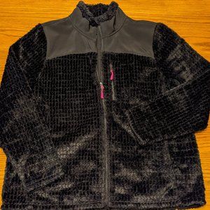 Made for Life Black Jacket with Faux Fur - XL